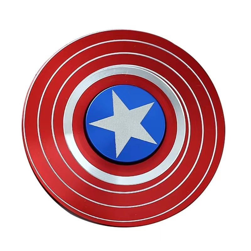 Captain America Theme Metal Fidget Spinner