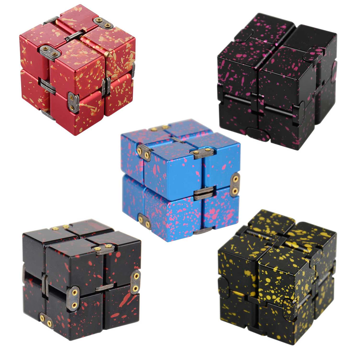 Splatter Infinite Cube Fidget Toy